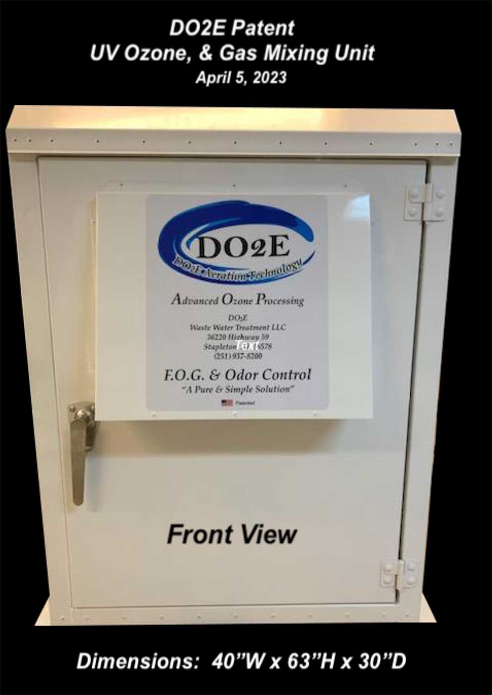 DO2E-UV-Ozone-&-Gas-Mixing-Unit