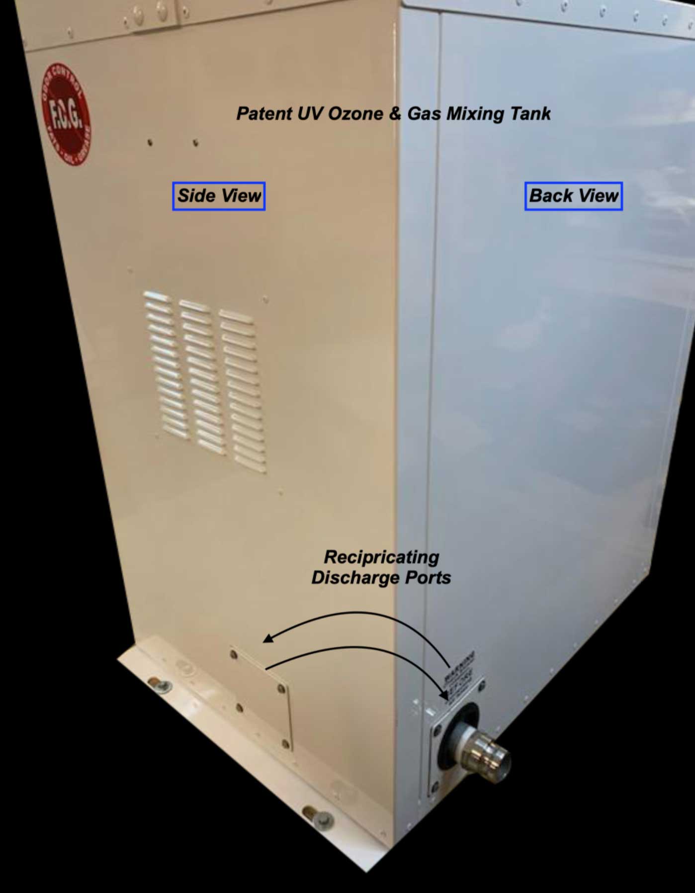 UV-ozone-and-Gas-Mixing-Tank